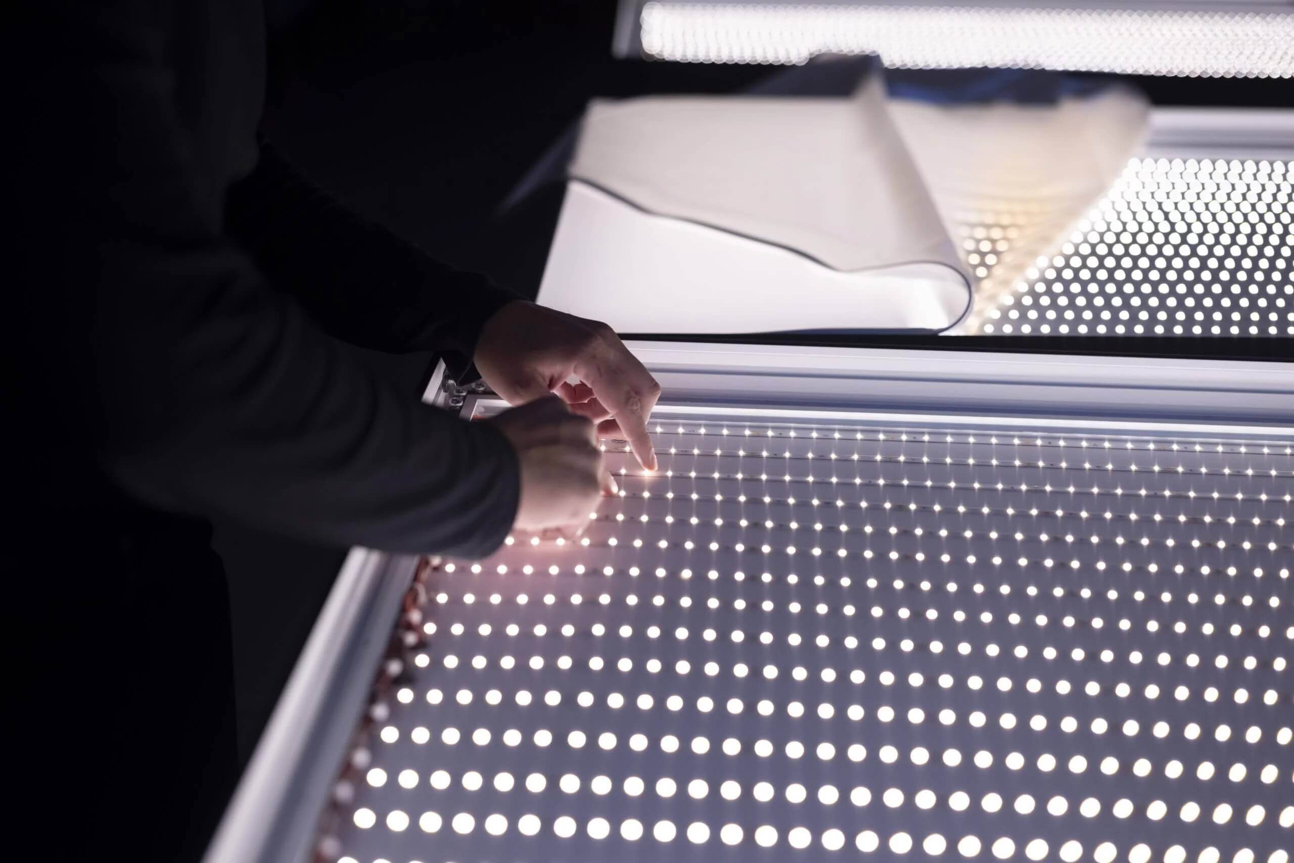 NGA member constructing individual lights for OEM solutions