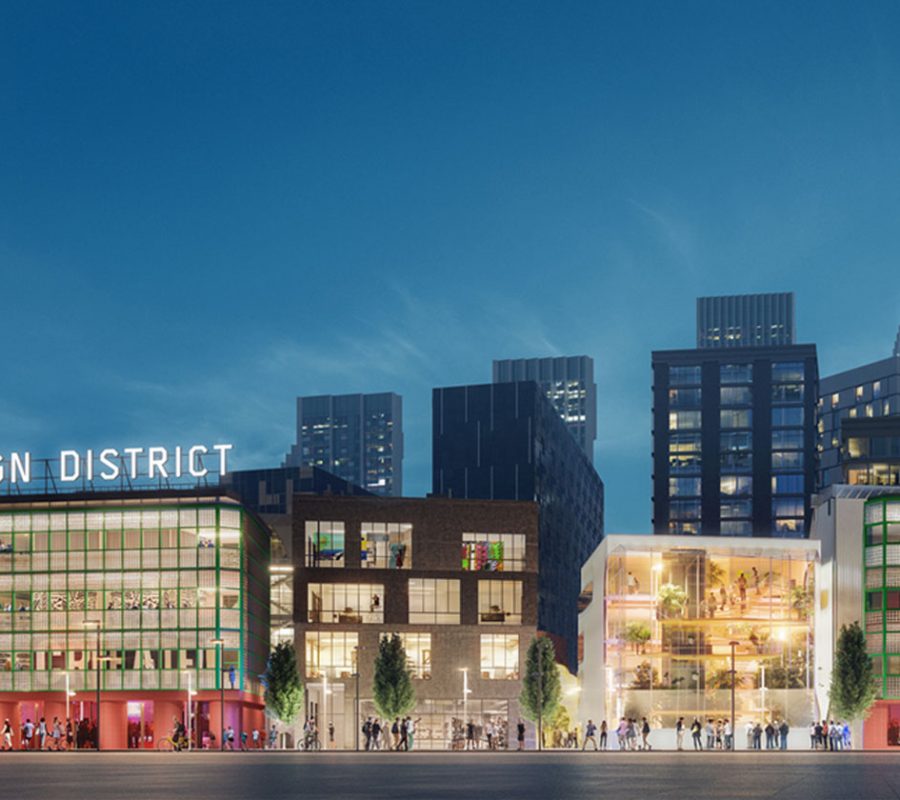 Street view of The London Design Festival