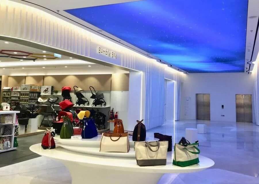 The Bumble Bee shop lighting