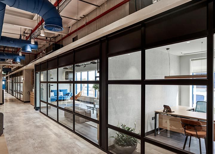 Hira architectural lighting office space