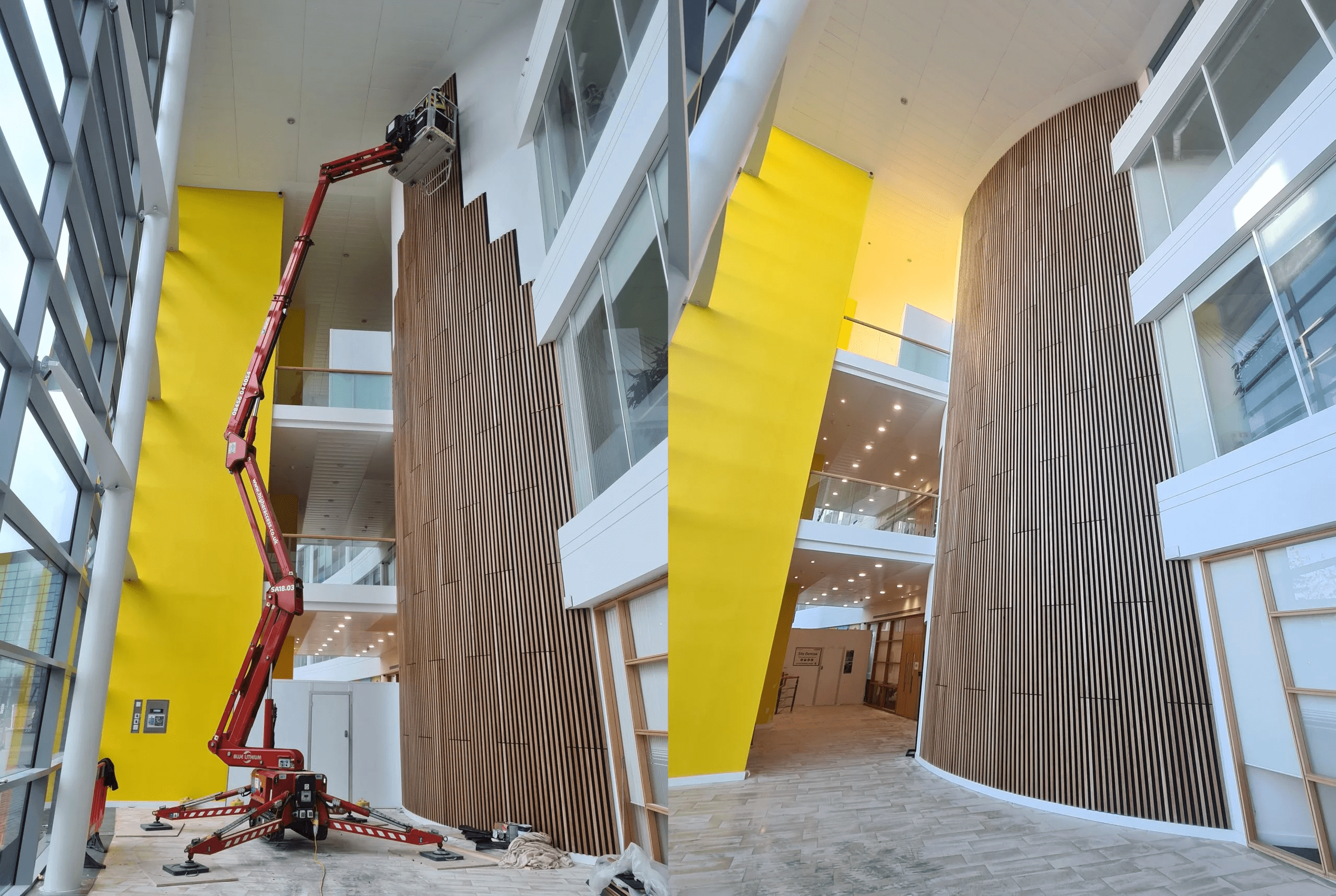 RIBP installation before and after