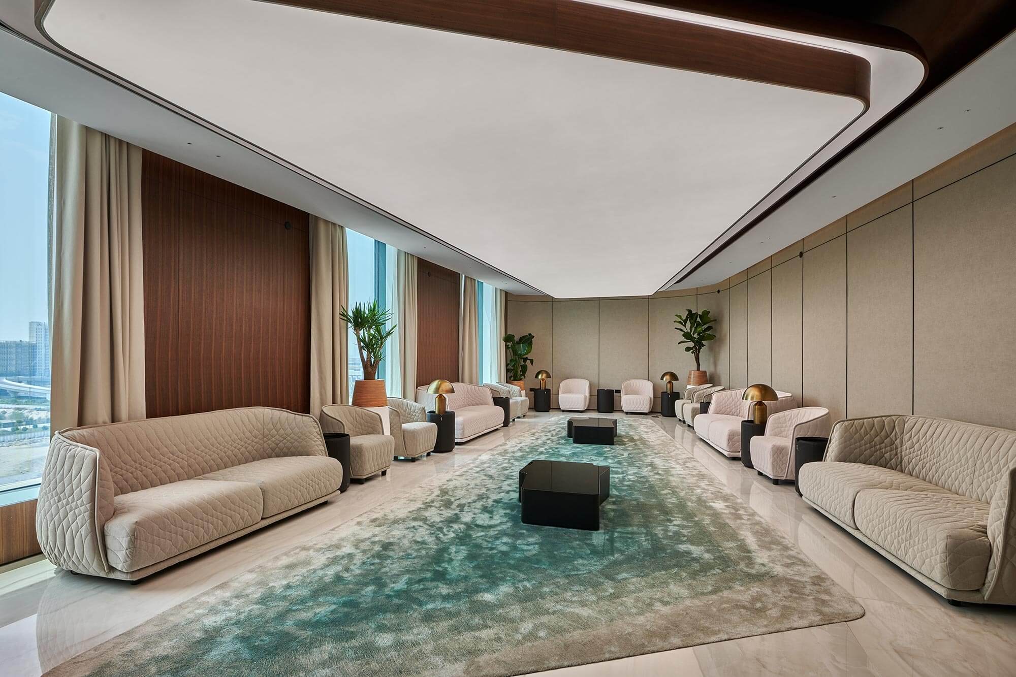 DU HQ bespoke stretch ceiling