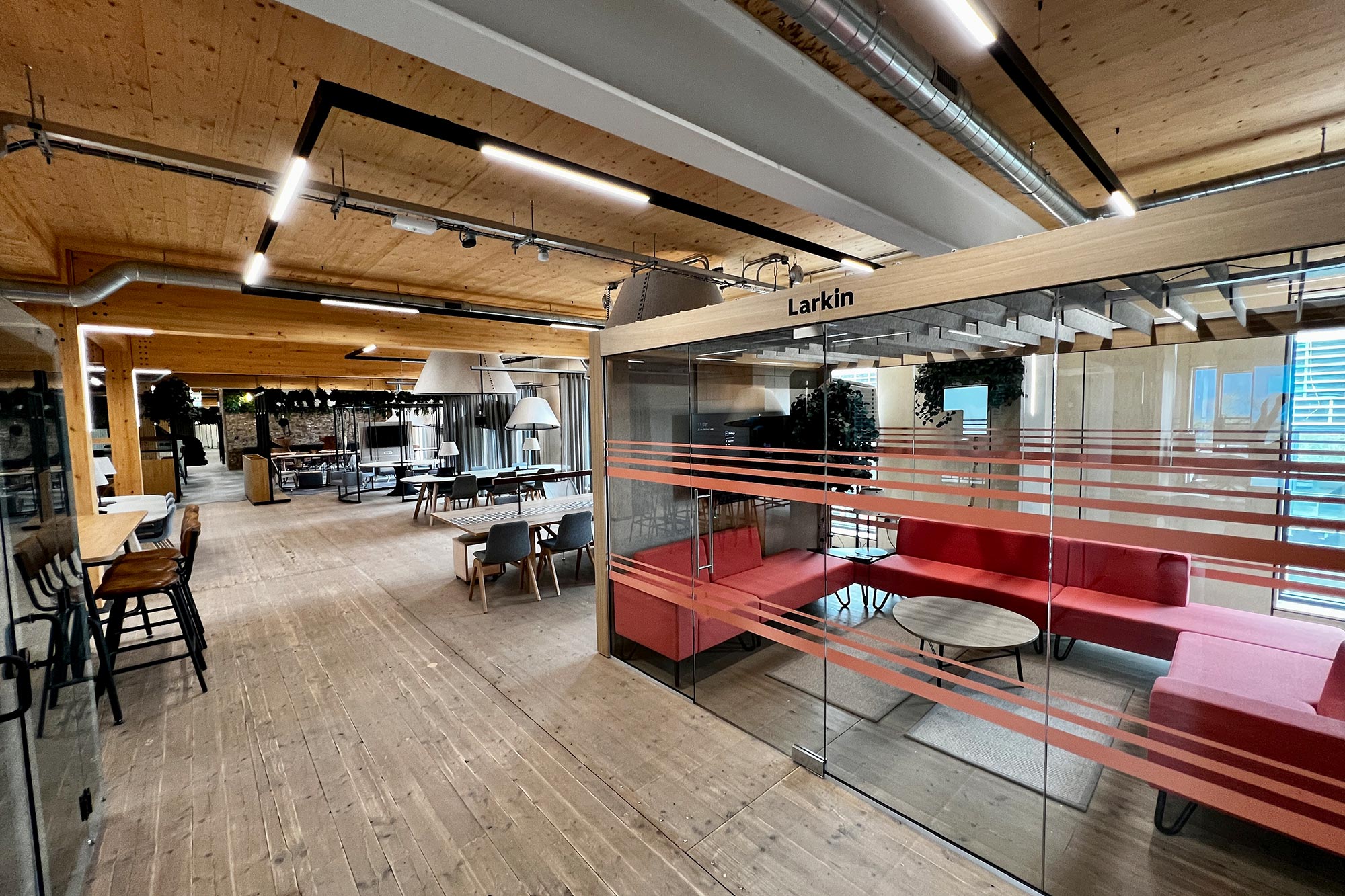 Yorkshire housing - The Place seating area